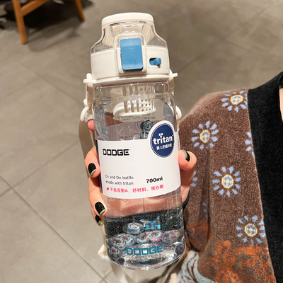 Dodge Sommer Tritan Wasserflasche Großkapazität 700/900ml für gemeinnützige Organisationen
