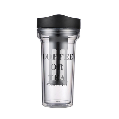 Tragbare Kalte Extraktions Tasse 420ml mit Filterbildschirm Kalte Blase Tasse Praktische Handgeschenk