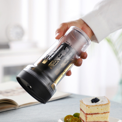 Tragbare Kalte Extraktions Tasse 420ml mit Filterbildschirm Kalte Blase Tasse Praktische Handgeschenk