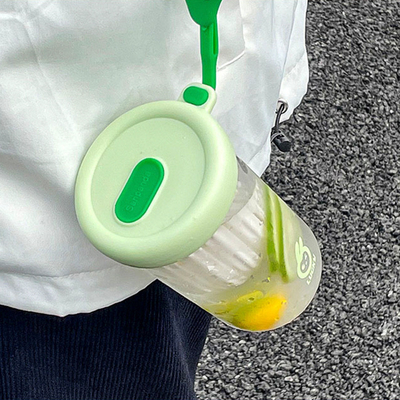 Teeseparation Teetasse 500 ml Hochwertige kalte Extraktionstasse mit Strohwasser Tasse Aktivität Geschenk
