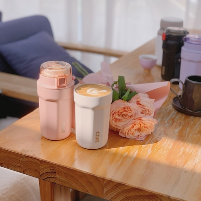 Tragbare große Internet-Celebrity-Tasse mit 1 Farbgrafik 400 ml Wasserbecher