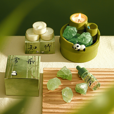 Büroprodukte Feuerlose Aromatherapie Kerzen Set Farbdruck für Grafik 1 Farbe