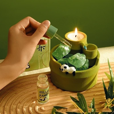 Büroprodukte Feuerlose Aromatherapie Kerzen Set Farbdruck für Grafik 1 Farbe