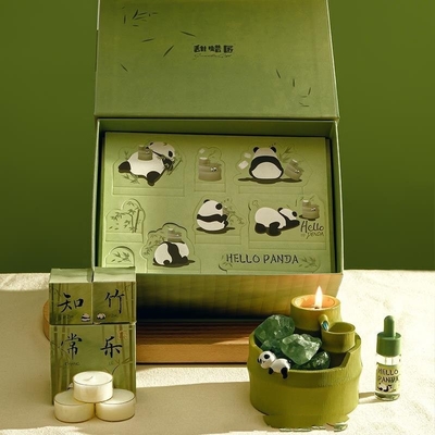 Büroprodukte Feuerlose Aromatherapie Kerzen Set Farbdruck für Grafik 1 Farbe