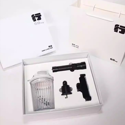 Geschenke Starkes Licht Taschenlampe Sport Kaffeetasse und Autophone-Halter ideal für Büro