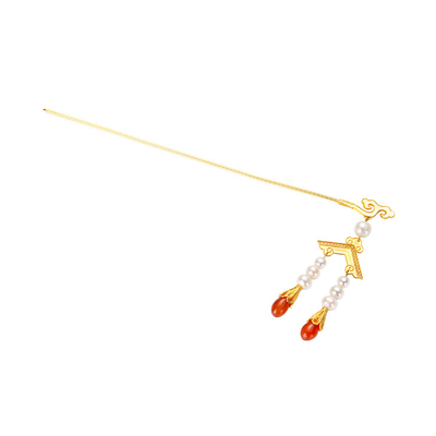 Maßgeschneiderte Farbe Neuheit Geschenke Suichao Jiarui Haarnadel 925 Silberplattiert Gold Haarnadel Geschenkbox Geburtstagsgeschenk