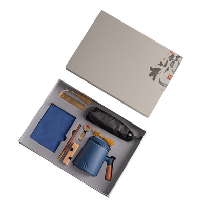 Maßgeschneiderter Wasserbecher Business Geschenk Set für Hotel und Resort Enterprise Office Geschenkbox