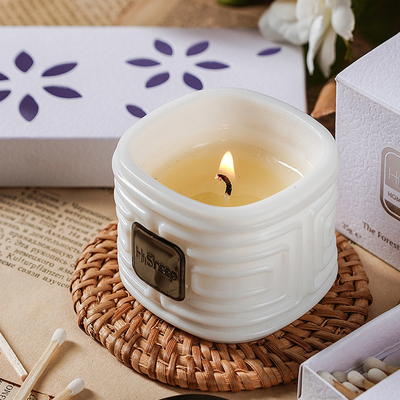 Endgeschenk Vintage Naturpflanzenduft Geschenkbox Reine Pflanzen Sojabohnen Wachs Duft Set