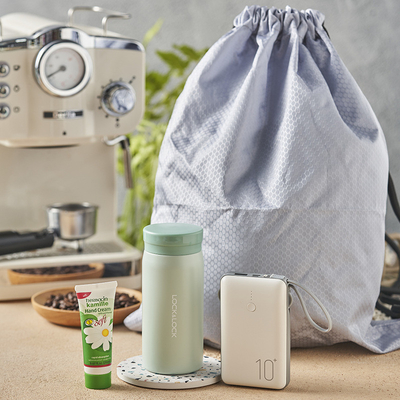 Le Buckle isolierte Tasse 200 ml mobile Stromversorgung wasserdicht Rucksack Handcreme Geschäftsgeschenk