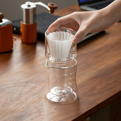 Star Clear Drippot Kaffeeset für die Landwirtschaft ohne Handgriff Topf und Bohnenmiller enthalten