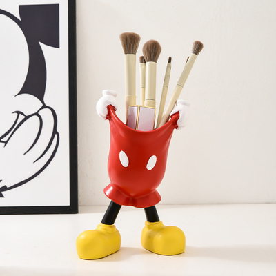 Silk Screen Printed Cartoon Mickey Pants Aufbewahrungsbox für Reisebüros Notwendigkeit