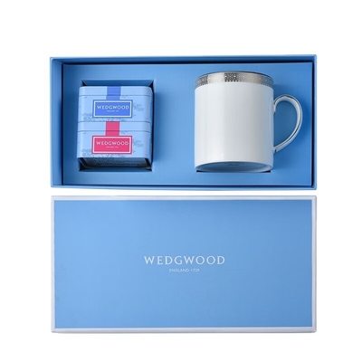 Überraschen Sie Ihre Kunden mit diesem Platin Spitze Becher und tragbaren Teeglas Geschenk-Box Set