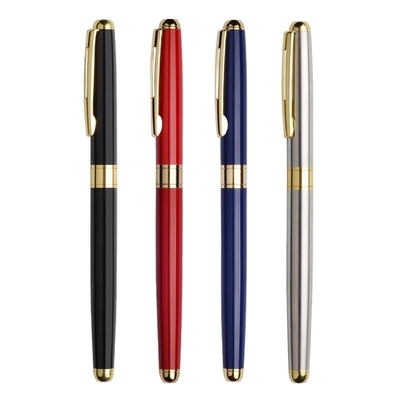 Farbenfrohe Grafik 2 Farbdruck auf Vollmetall-Signaturstift für Geschäftsveranstaltungen Geschenk