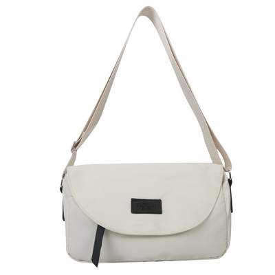 Logo des Kunden Modische Reisetasche Feste Farbe Einfache Crossbody Tasche Mitarbeiter Geschenk