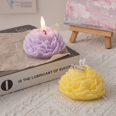 Pfeoninenblüte Aromatherapie Kerze für andere Aktivitäten Kunden Logo Dekoration Geschenk