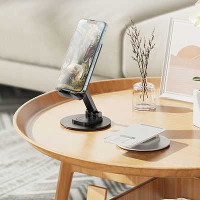 Farbdruck des Kundenlogos Klapp- und Drehstand für das digitale Geschenk