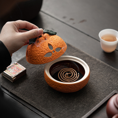 Dajidali Orange Aromatherapie-Ofen Ein Muss für Hausmöbel und Entspannung