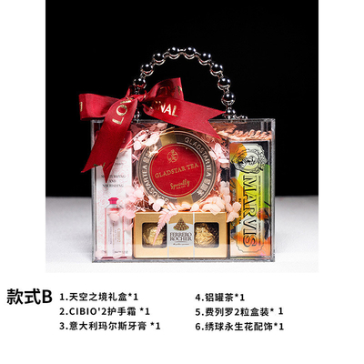 Glas Spiegel Acryl Souvenir Set für Göttin Tag kreatives und schönes Souvenir