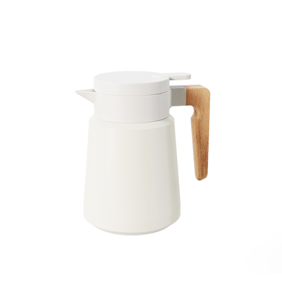Hydratisieren Sie sich bei der Arbeit mit Nordic Style Holzgriff Isolierter Kessel Große Kapazität