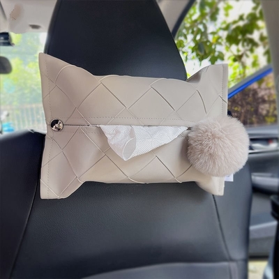 Präsentation Geschenksatz Gewebtes Leder Kaffeetischgewebe mit Seidenbilddruck