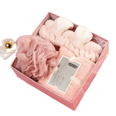 Perfektes Geschenk für Reisende Korallen-Velvet-Absorptions-Bärenhandtuch in individuellen Farben