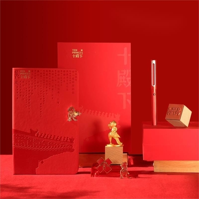 Geschenk für die Landwirtschaft Handbuchbuchbuchbuch Unterschrift Stift Abzeichen und Phoenix Ornament
