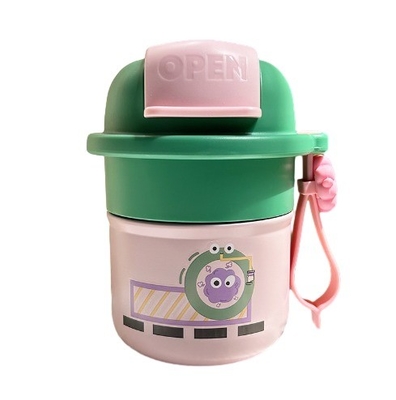 Höchst ästhetisch 316 Edelstahl Kaffeetasse Zeichentrickfilm niedlich isolierte Tasse Mitarbeiter Geschenk