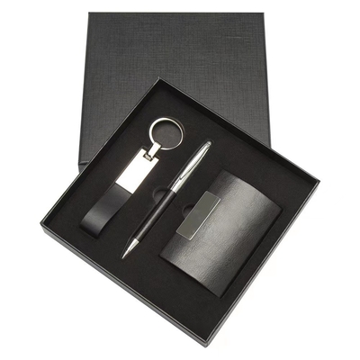 Custom Logo Praktische Visitenkartenhalter Schlüsselstift Stift für Kunden und Büro Geschenke