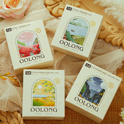 Oolong-Tee 3g * 3 unabhängige Verpackung für den Tag des Aprilschwachsinners Handgeschenk enthalten