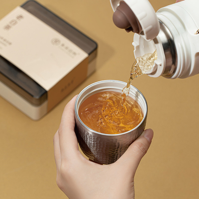 Hammer Muster Isolationsbecher 500ml und 2016 Old White Tea 160g Ideal Ostern Geschenk Set