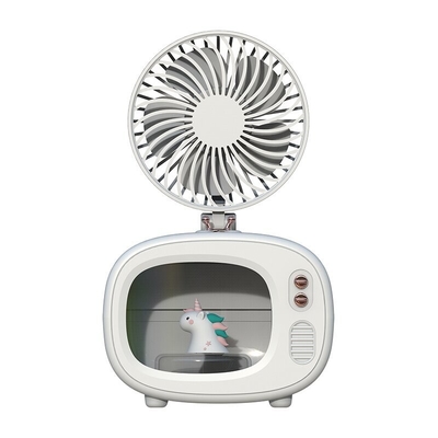 Sommergeschenk für die Landwirtschaft Kleiner Ventilator TV-Feuchtigkeitsbefeuchter Multifunktionales und hübsches Design