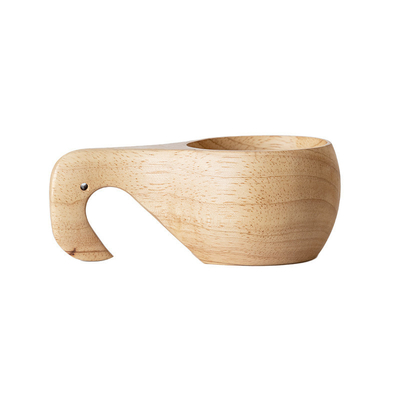 Verbessern Sie Ihre Reiseausrüstung mit Retro Finnish Whole Wood Integrated Creative Coffee Cup