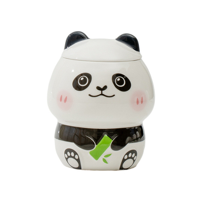 Verwendung Szenarien Geschäftsgeschenke Süße Zeichentrickfilm Panda Keramikbecher für Becher Unternehmen