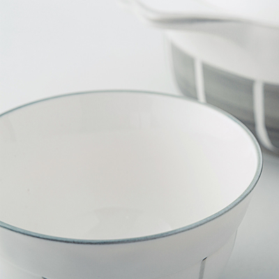 PHMI Perfekt 4,5-Zoll-Keramik-Suppenschüssel Set 1 Farbdruck für Grafiken Jahresgeschenk