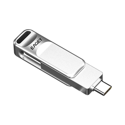 Typ-C USB3.0 Dual-Interface USB-Laufwerk Drehkonstruktion für die Mehrzweck-Auto-Montage