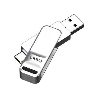 Typ-C USB3.0 Dual-Interface USB-Laufwerk Drehkonstruktion für die Mehrzweck-Auto-Montage