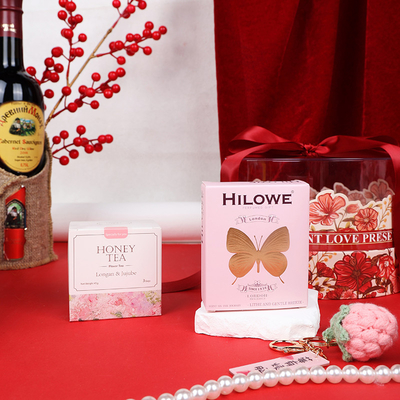 Exklusives Automobilgeschenk Blossom Sweetheart Rose Manor Souvenir Set zum Muttertag