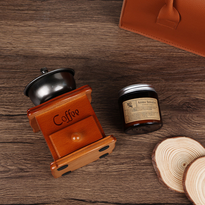 Erleben Sie Luxus mit Business Leder Hand Souvenirs Kaffeetassen und Aromatherapie