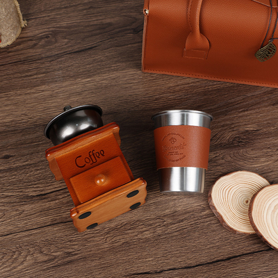Erleben Sie Luxus mit Business Leder Hand Souvenirs Kaffeetassen und Aromatherapie