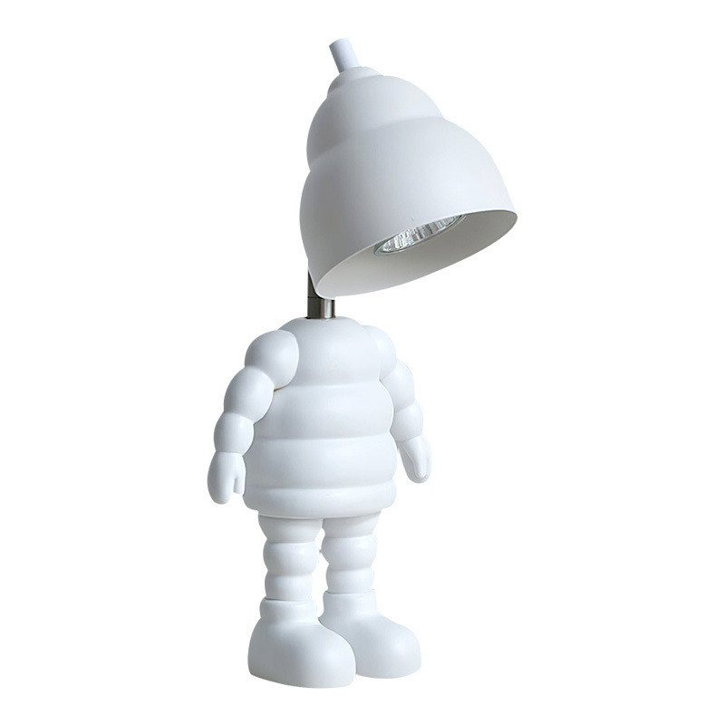 Nordic Cartoon Kleine Tischlampe Aromatherapie und Wachsschmelzkunst mit Farbdruck