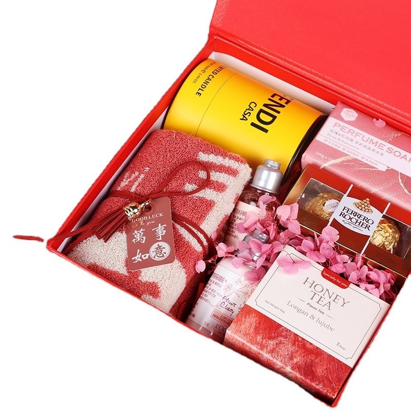 Nationale Gezeitenhilfe Ende Bambus tragen geräucherte Rose Hand Souvenir Geschäftsgeschenke Geschenk