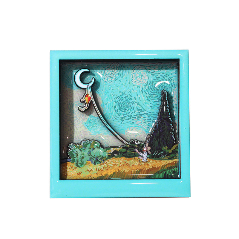 Zielgruppe Landwirtschaft Schönes Van Gogh Malerei Kühlschrank Aufkleber mit Magnet