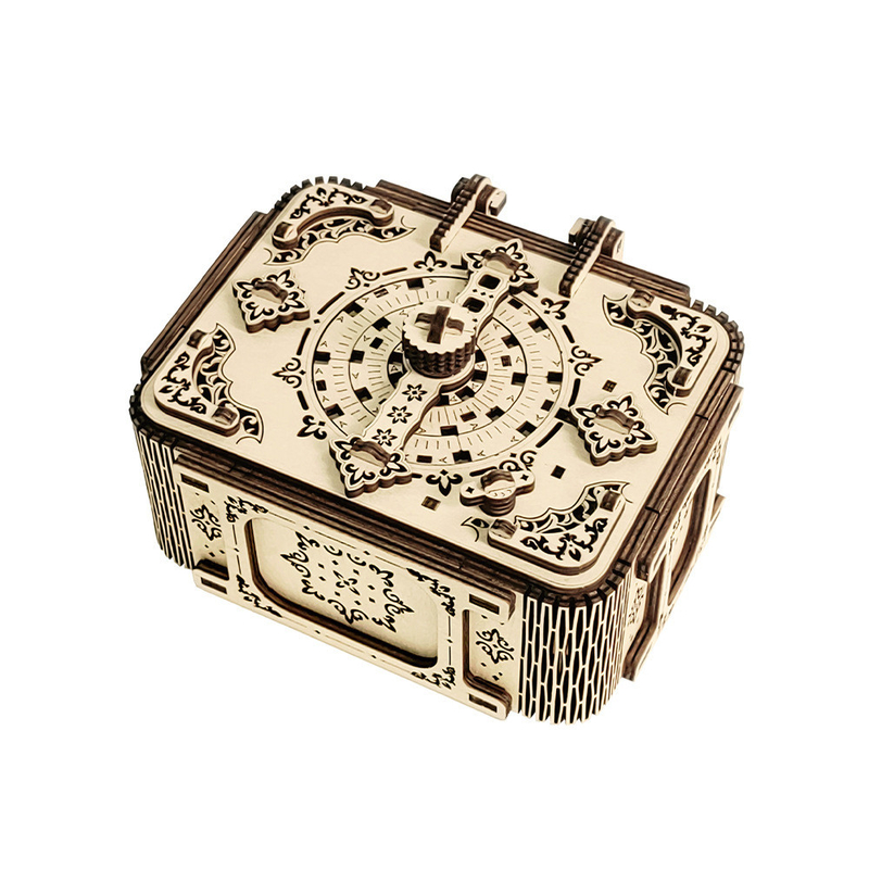 Hotel und Resort 3D Puzzle Puzzle Holzperlen Schatzschachtel Ornamente Handgefertigt DIY Geschenke