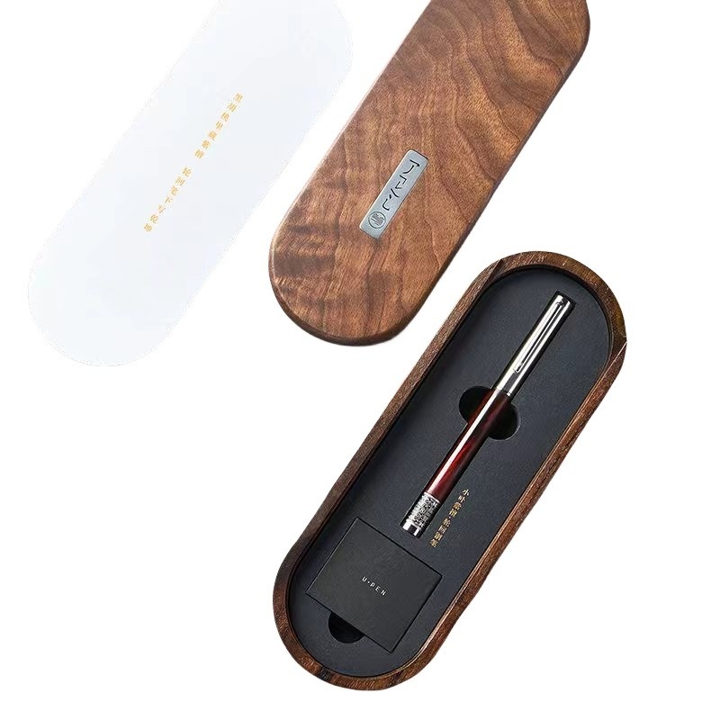 1 Farbdruck Rot Sandelholz-Stift Set Stift Reinkarnation Broschüre für Grafik und mehr