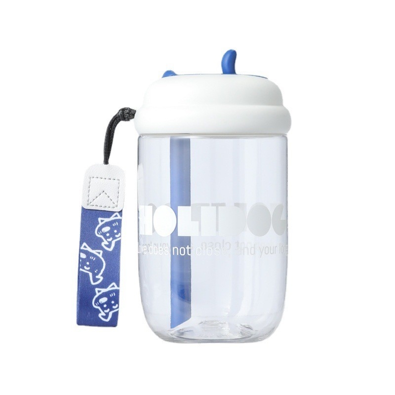 Wert Ins Feng Shui-Tasse Portable Eiskafetasse mit 2 Farbgrafiken Druckmuster