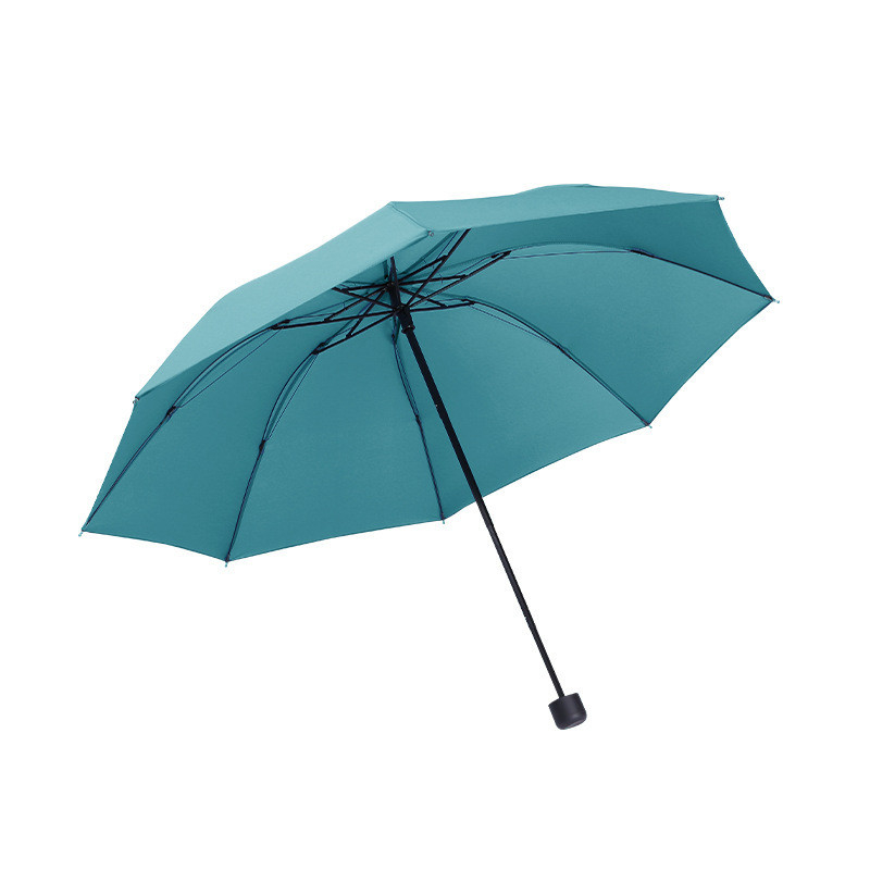 Kunden-Logo Anti-Dreifach-Handbuch Achtbein-Faltschirm für Wetter und Regen