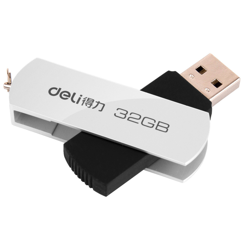 1 Farbgrafik Druck Mini USB-Flash-Laufwerk mit rotierenden Schlüssel Buckle Ring Design