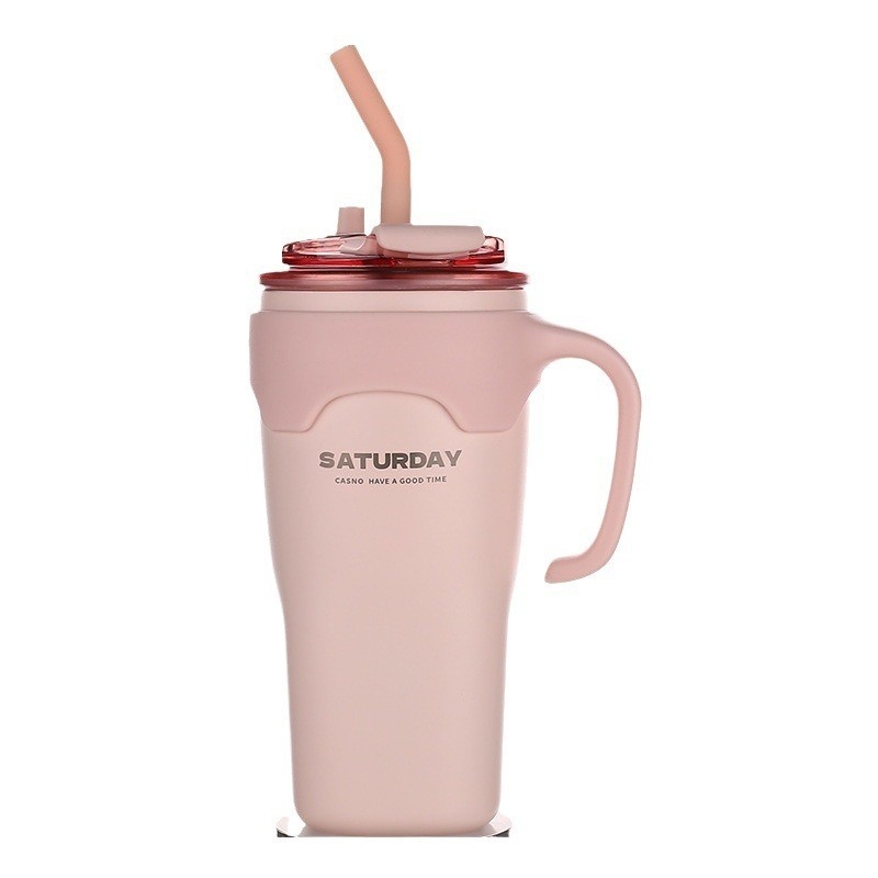 Großkapazität Portable Dual Drink Kaffeetasse Aktivität Geschenk mit hohem ästhetischen Wert