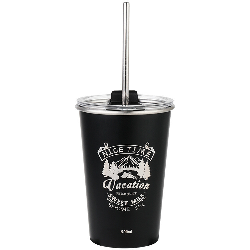Portable Cup aus Edelstahl für Outdoor-Aktivitäten und Alumni-Beziehungen