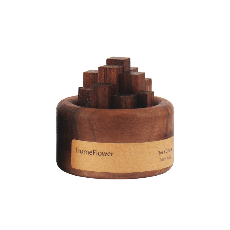 Personalisierte Aromatherapie Erweiterter Duft Holz ätherisches Öl mit Farbdruck